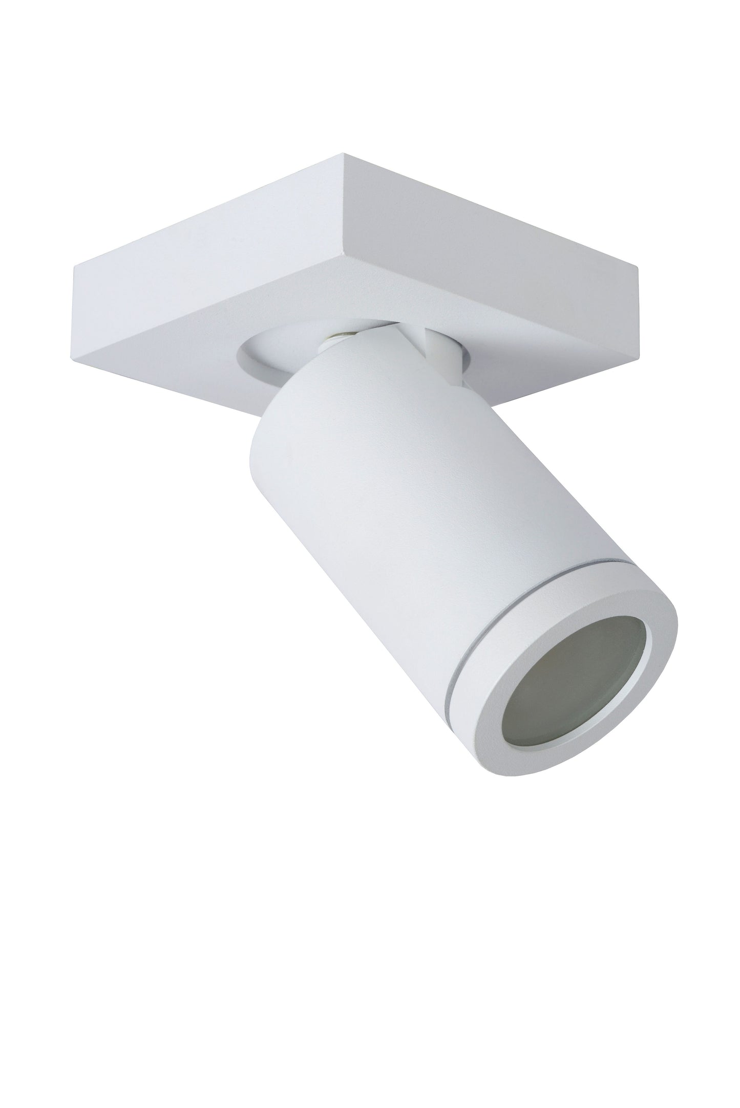 Lucide TAYLOR - Ceiling spotlight Bathroom - LED Dim to warm - GU10 - 1x5W 2200K/3000K - IP44 - White