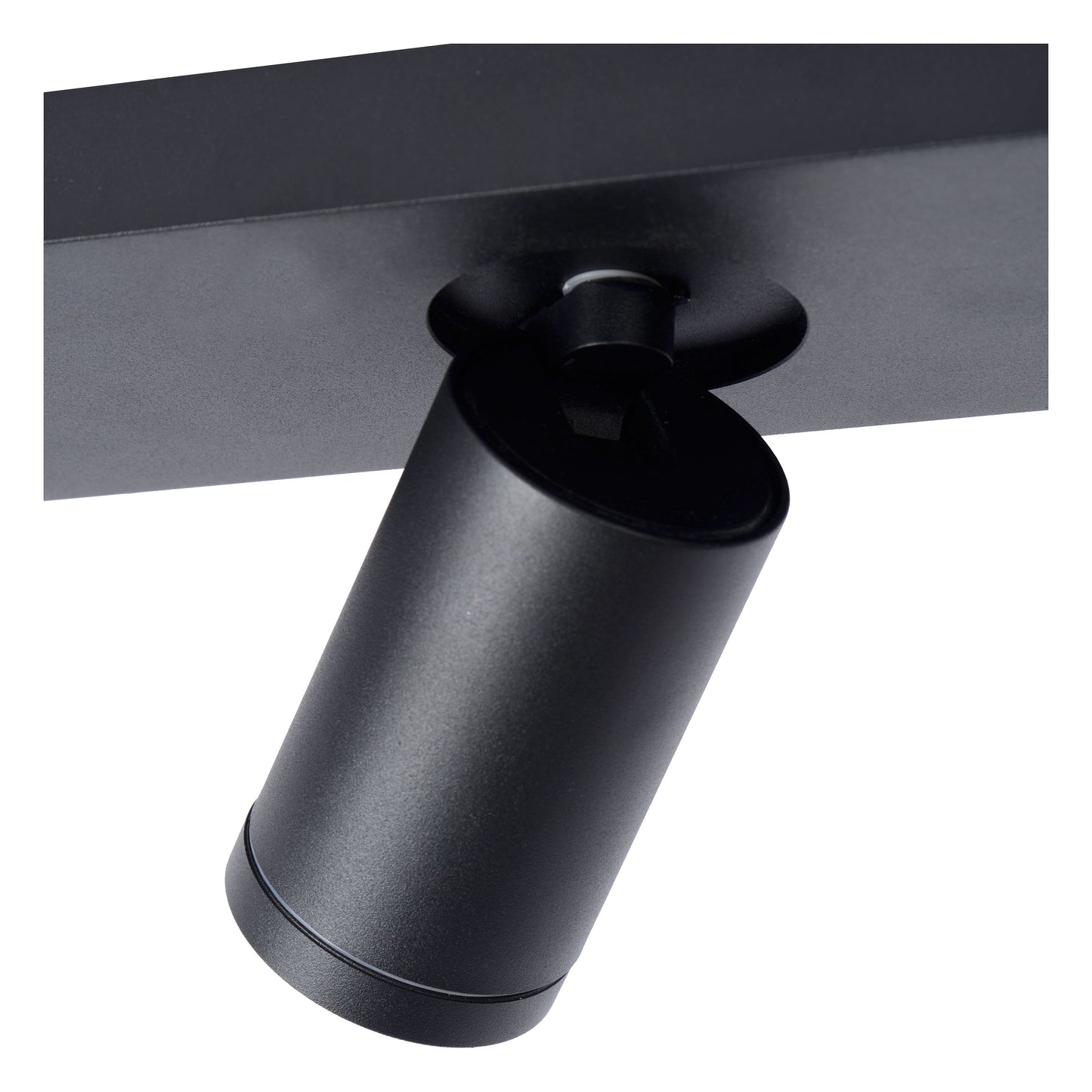 Lucide TAYLOR - Ceiling spotlight Bathroom - LED Dim to warm - GU10 - 3x5W 2200K/3000K - IP44 - Black