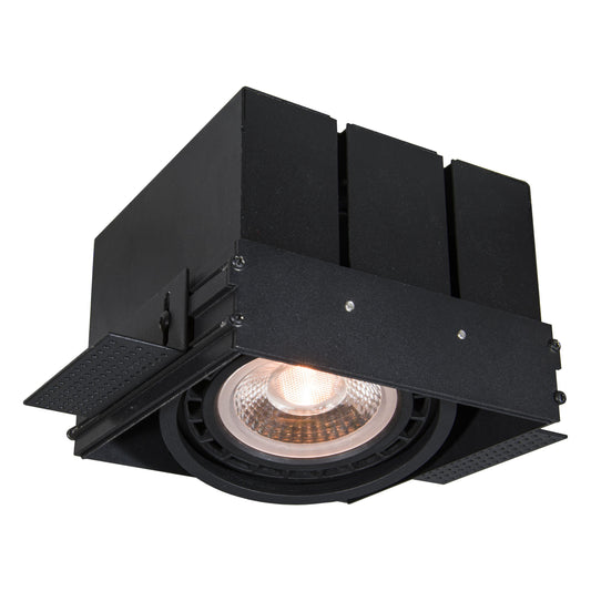 Lucide TRIMLESS - Recessed spotlight - 1xGU10 (ES111) - Black