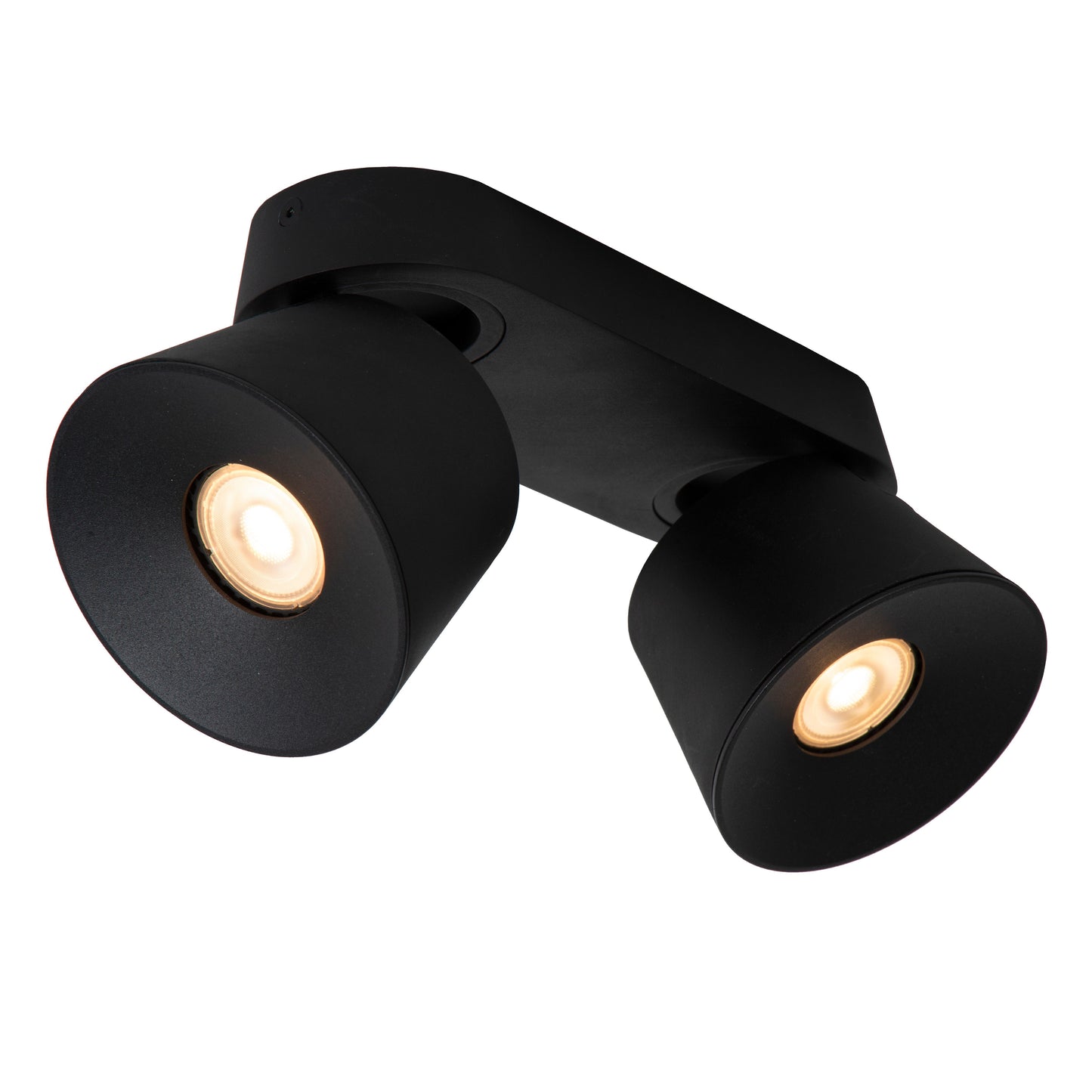 Lucide TRIGONO - Ceiling spotlight - 2xGU10 - Black