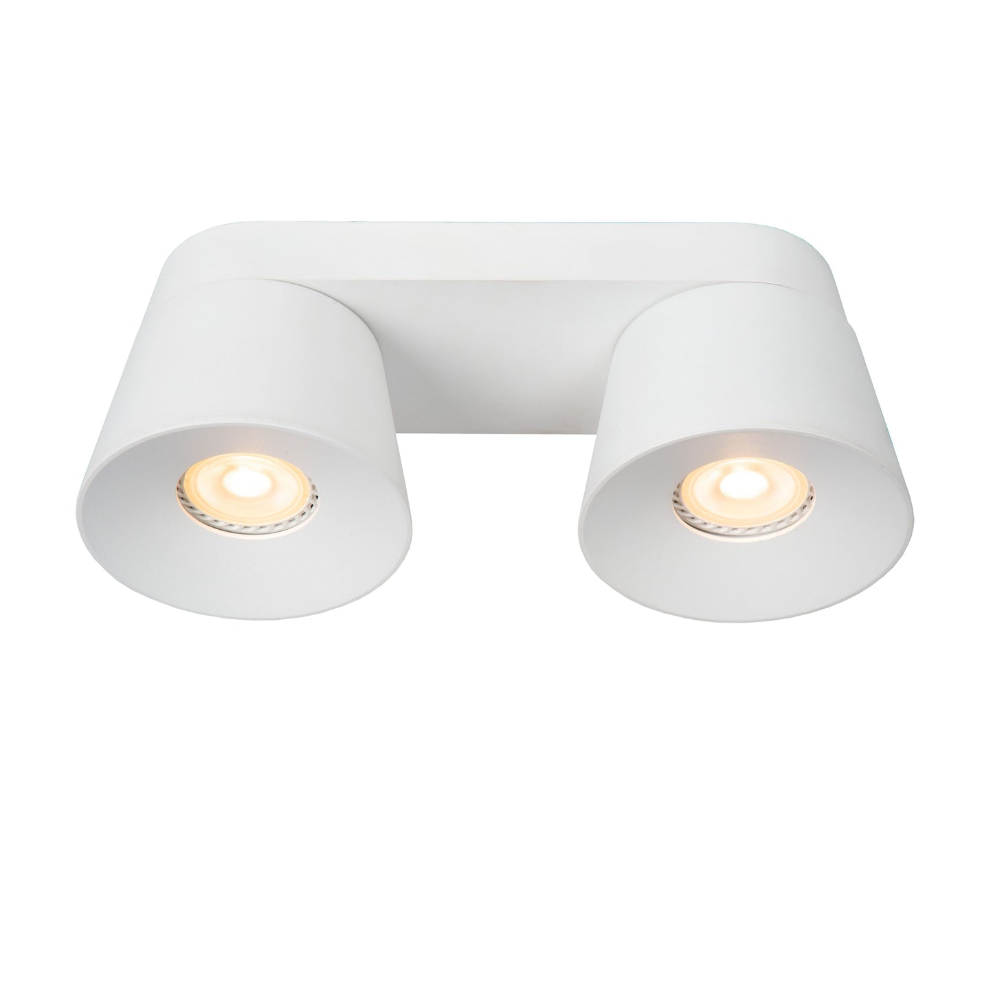 Lucide TRIGONO - Ceiling spotlight - 2xGU10 - White