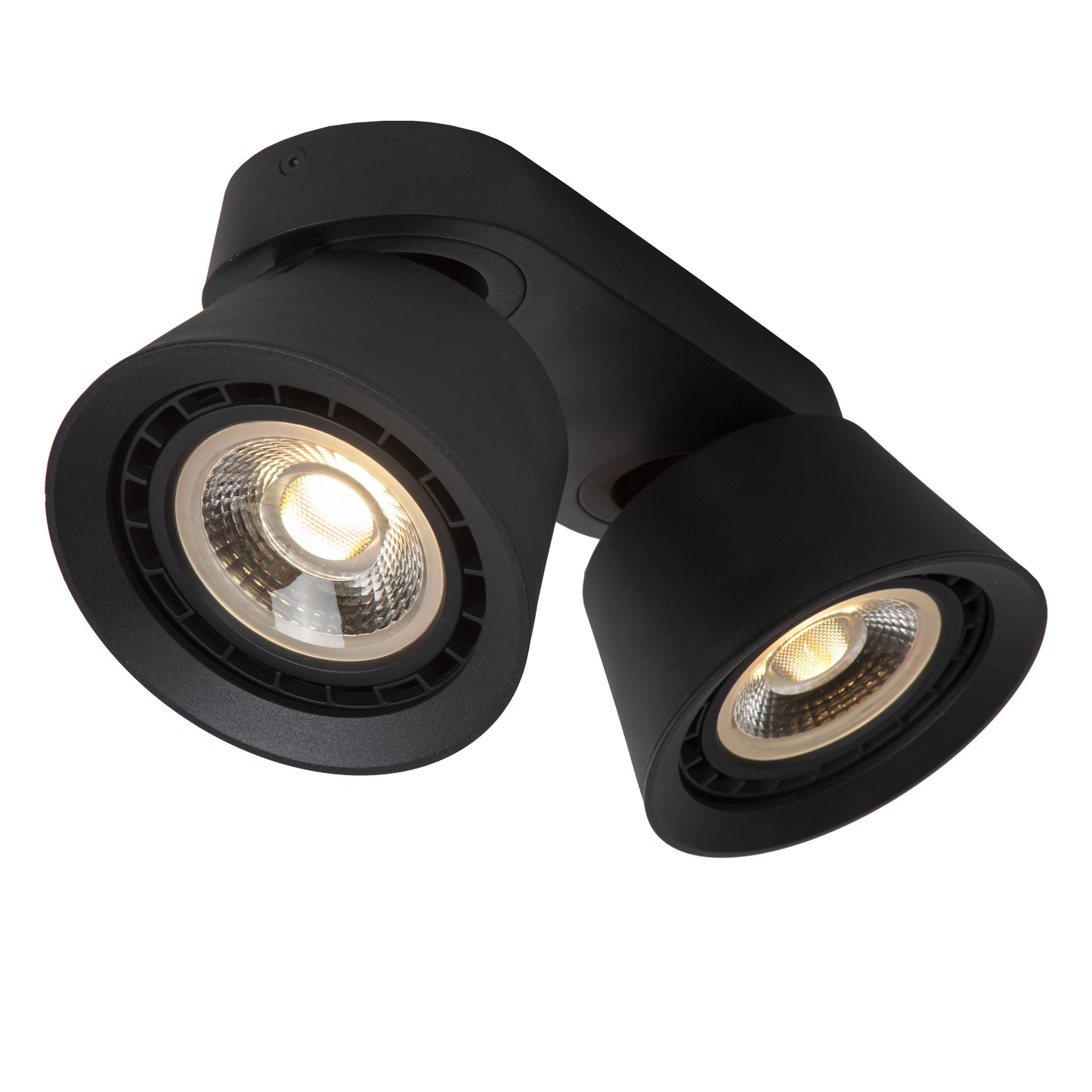 Lucide TRIGONO - Ceiling spotlight - 2xGU10 (ES111) - Black