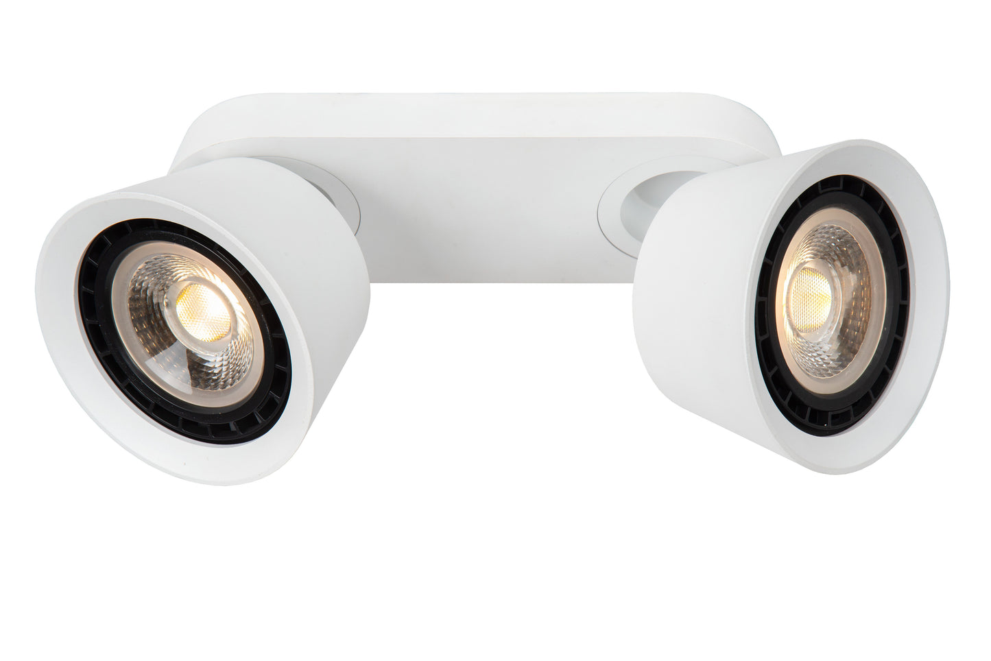 Lucide TRIGONO - Ceiling spotlight - 2xGU10 (ES111) - White