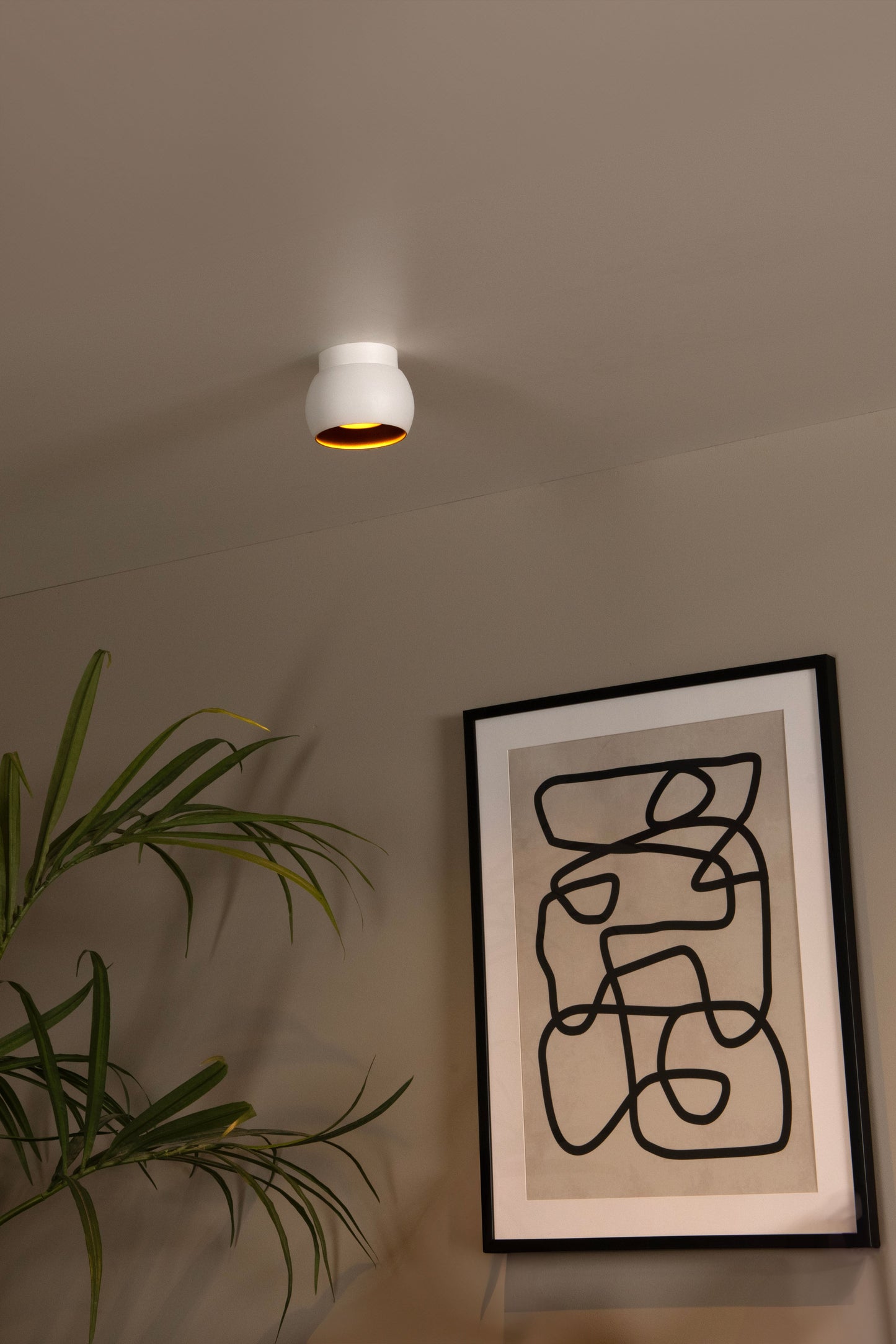 Lucide TORBEN - Ceiling spotlight - Ø 12,5 cm - 1xGU10 - White