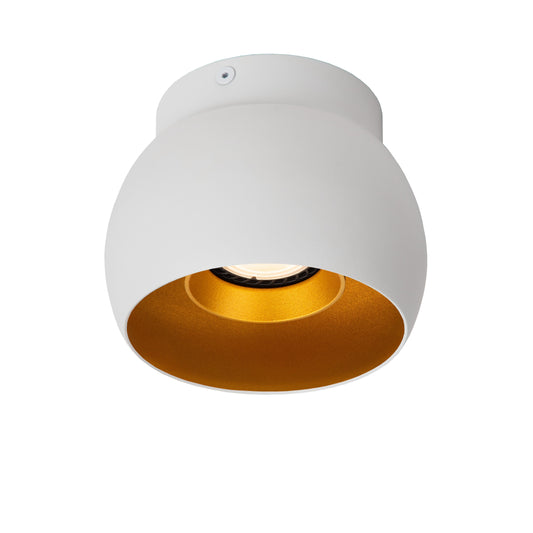 Lucide TORBEN - Ceiling spotlight - Ø 12,5 cm - 1xGU10 - White