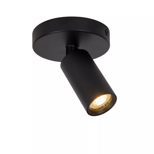 Lucide RITMO - Ceiling spotlight - Ø 10 cm - 1xGU10 (MR11) - Black