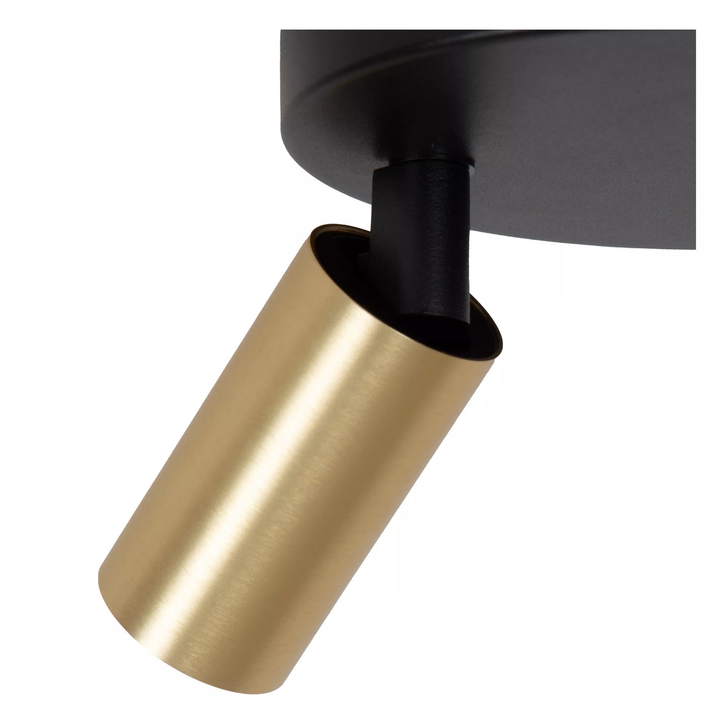 Lucide RITMO - Ceiling spotlight - Ø 15 cm - 2xGU10 (MR11) - Matt Gold / Brass