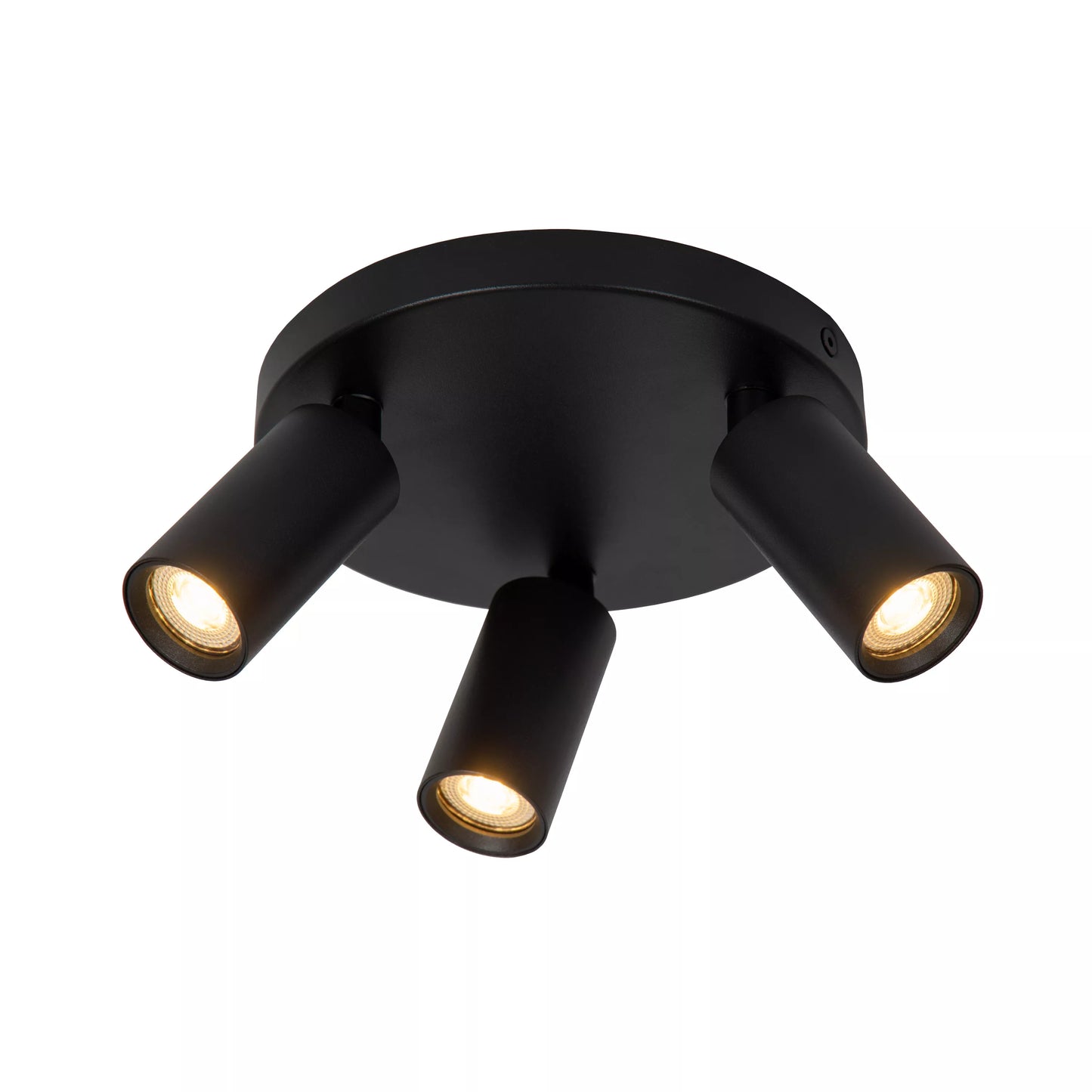 Lucide RITMO - Ceiling spotlight - Ø 18 cm - 3xGU10 (MR11) - Black