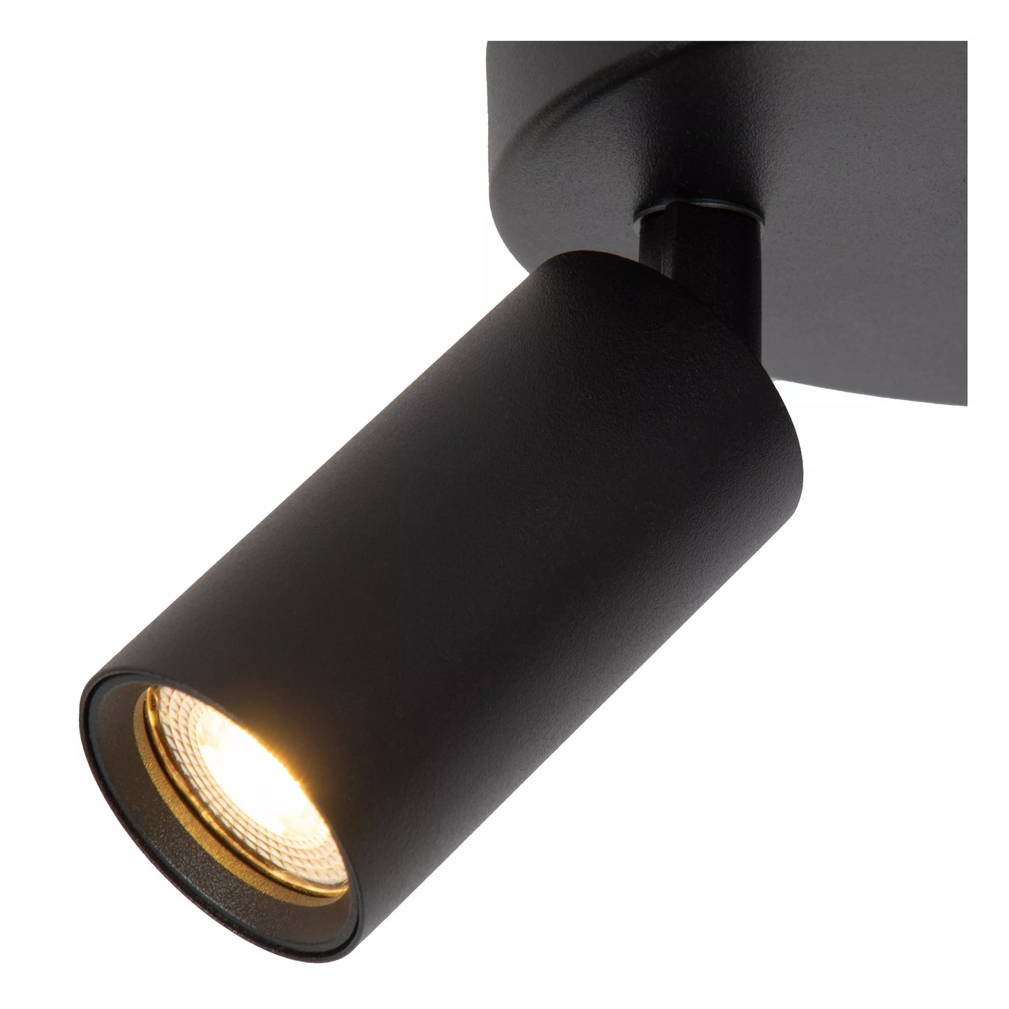 Lucide RITMO - Ceiling spotlight - Ø 18 cm - 3xGU10 (MR11) - Black