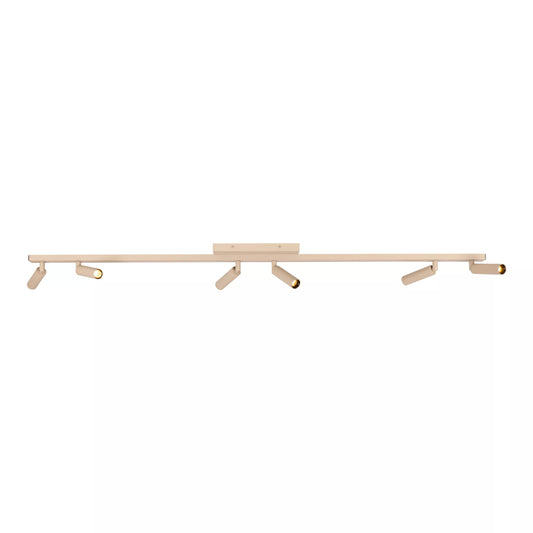 Lucide KEONI - Ceiling spotlight - 6xG9 - Taupe | Essential