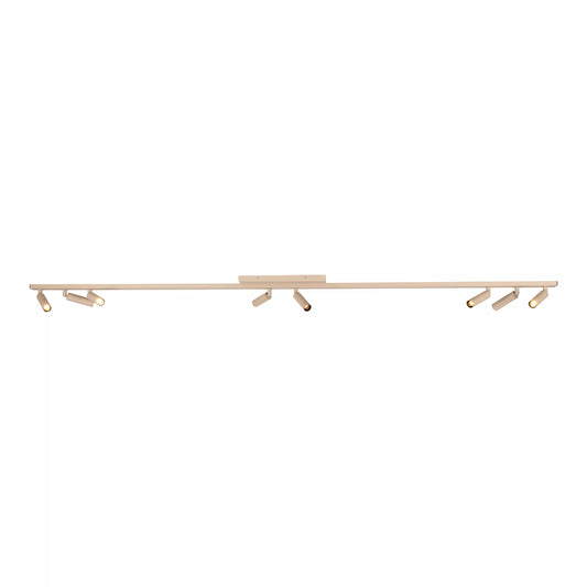 Lucide KEONI - Ceiling spotlight - 8xG9 - Taupe | Essential