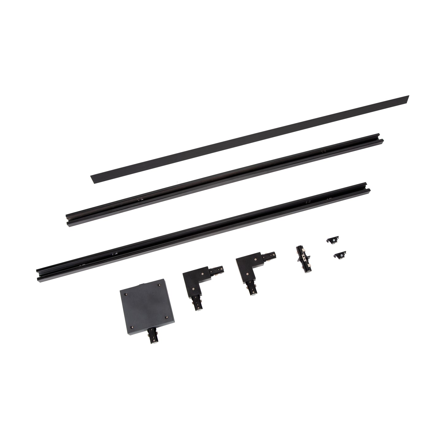 Lucide TRACK Starter set - 1-circuit Track lighting system - 2 meters - Black