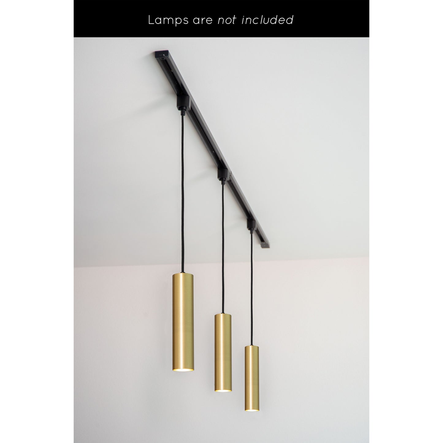 Lucide TRACK Starter set - 1-circuit Track lighting system - 2 meters - Black