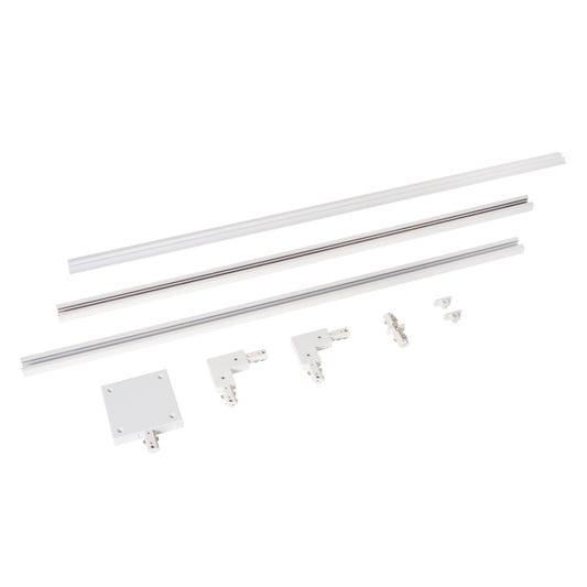 Lucide TRACK Starter set - 1-circuit Track lighting system - 2 meters - White