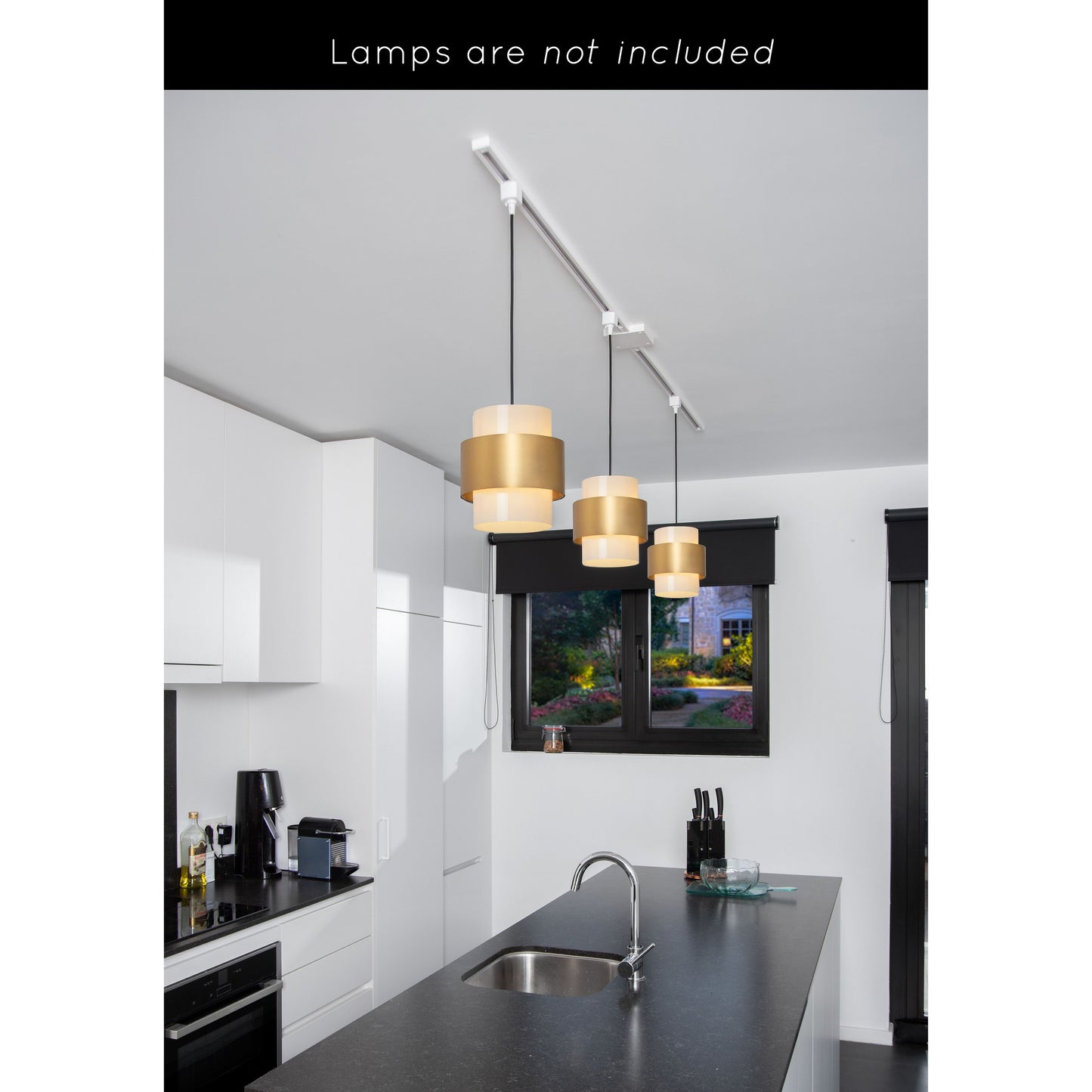 Lucide TRACK Starter set - 1-circuit Track lighting system - 2 meters - White