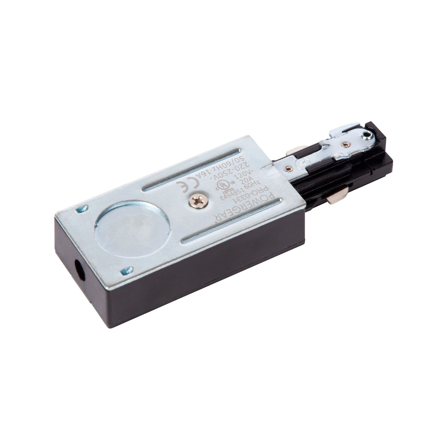 Lucide TRACK Power supply - 1-circuit Track lighting system - Single - Black (Extension)