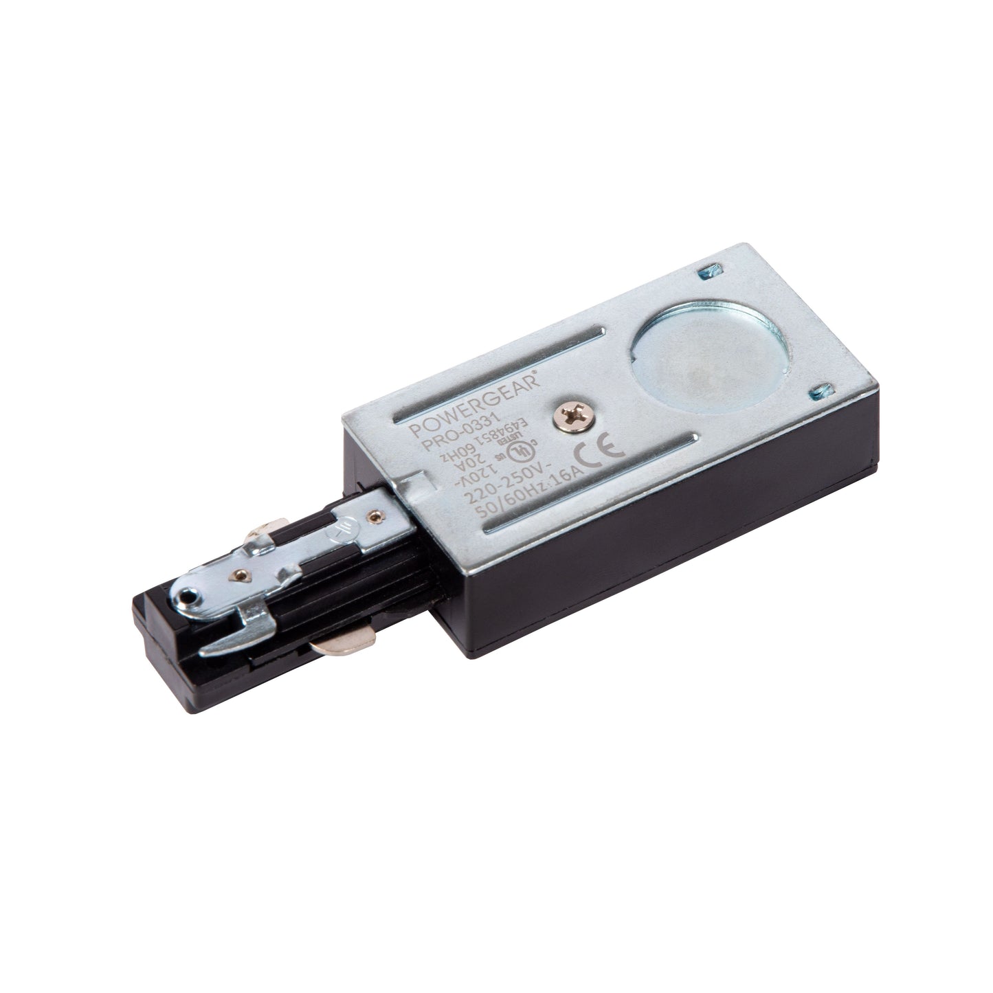 Lucide TRACK Power supply - 1-circuit Track lighting system - Single - Black (Extension)