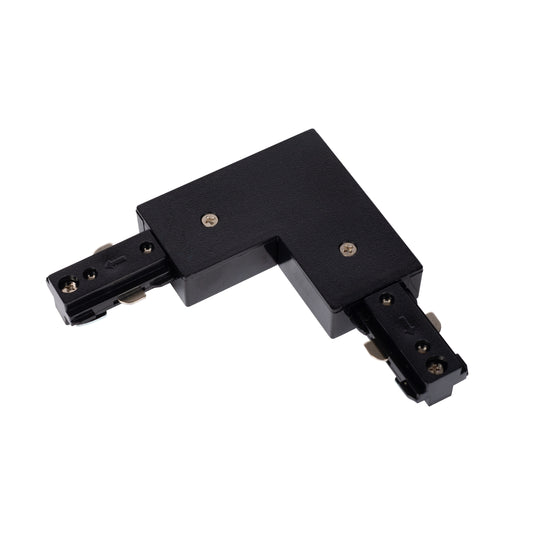 Lucide TRACK L-connector - 1-circuit Track lighting system - Left - Black (Extension)