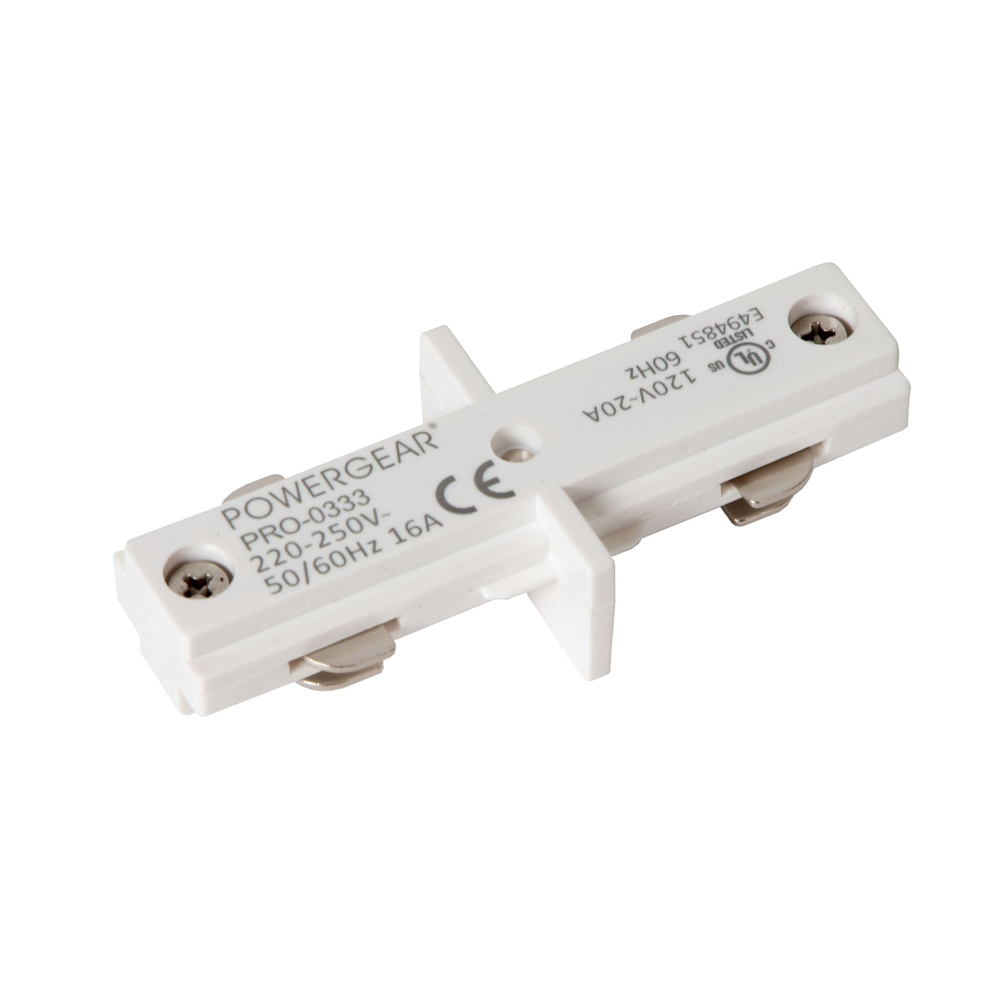 Lucide TRACK I-connector - 1-circuit Track lighting system - White (Extension)