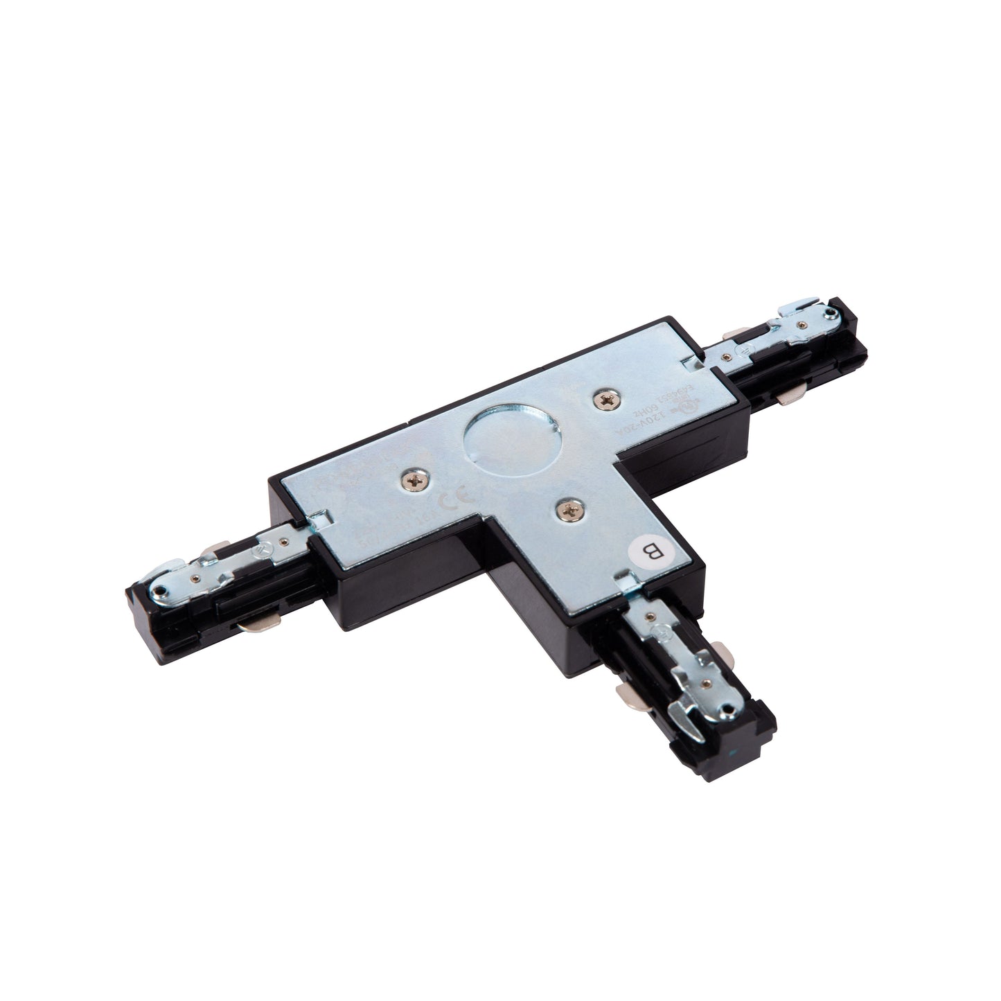 Lucide TRACK T-connector - 1-circuit Track lighting system - Black (Extension)
