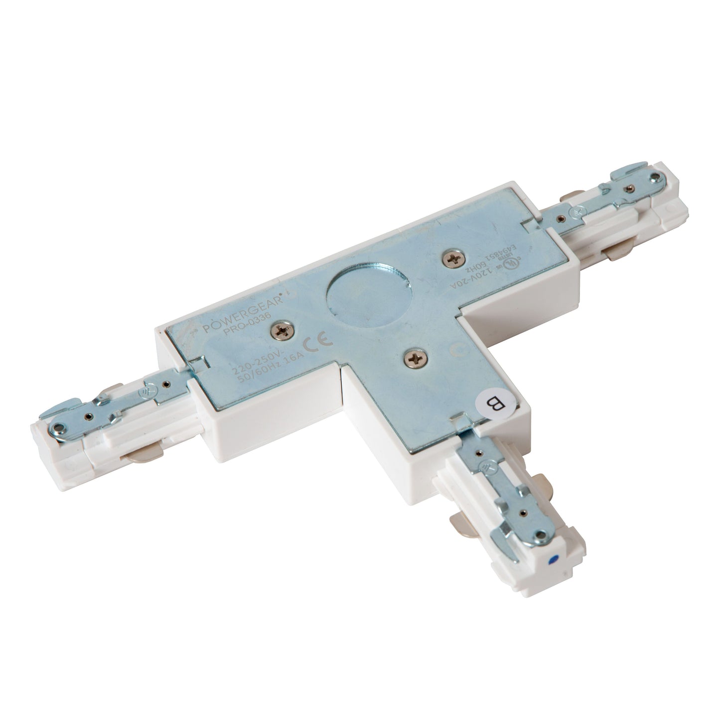 Lucide TRACK T-connector - 1-circuit Track lighting system - White (Extension)