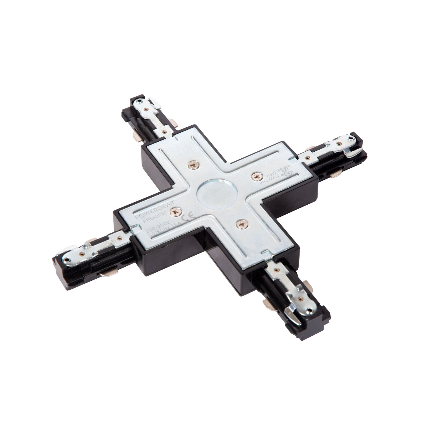 Lucide TRACK X-connector - 1-circuit Track lighting system - Black (Extension)