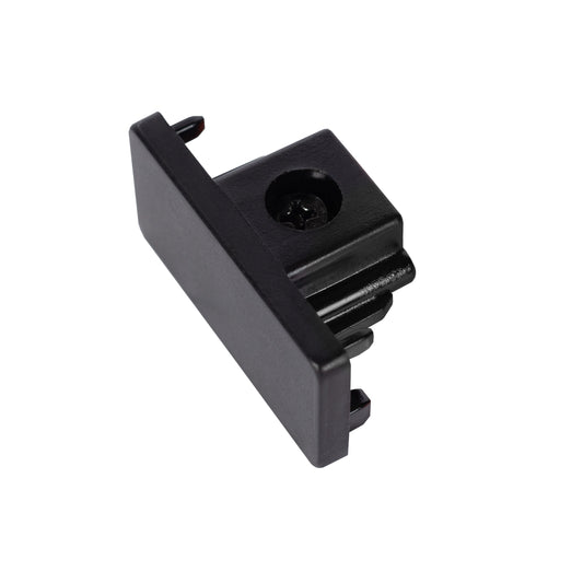 Lucide TRACK End cap - 1-circuit Track lighting system - Set of 2 - Black (Extension)