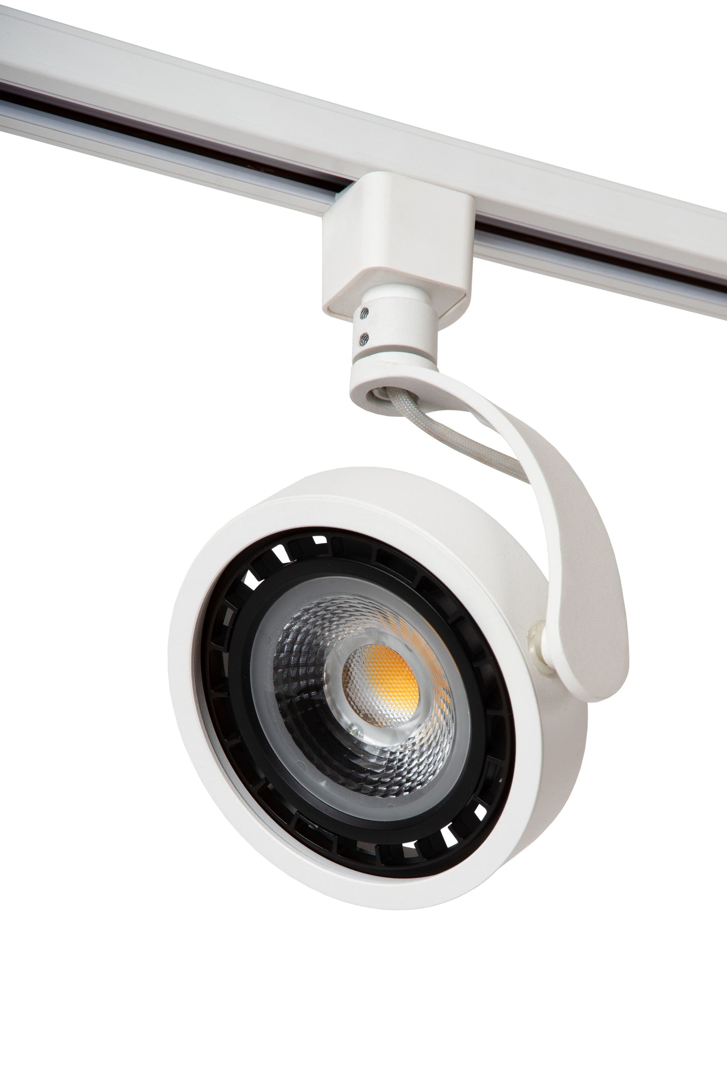 Lucide TRACK DORIAN Track spot - 1-circuit Track lighting system - 1xES111 - White (Extension)