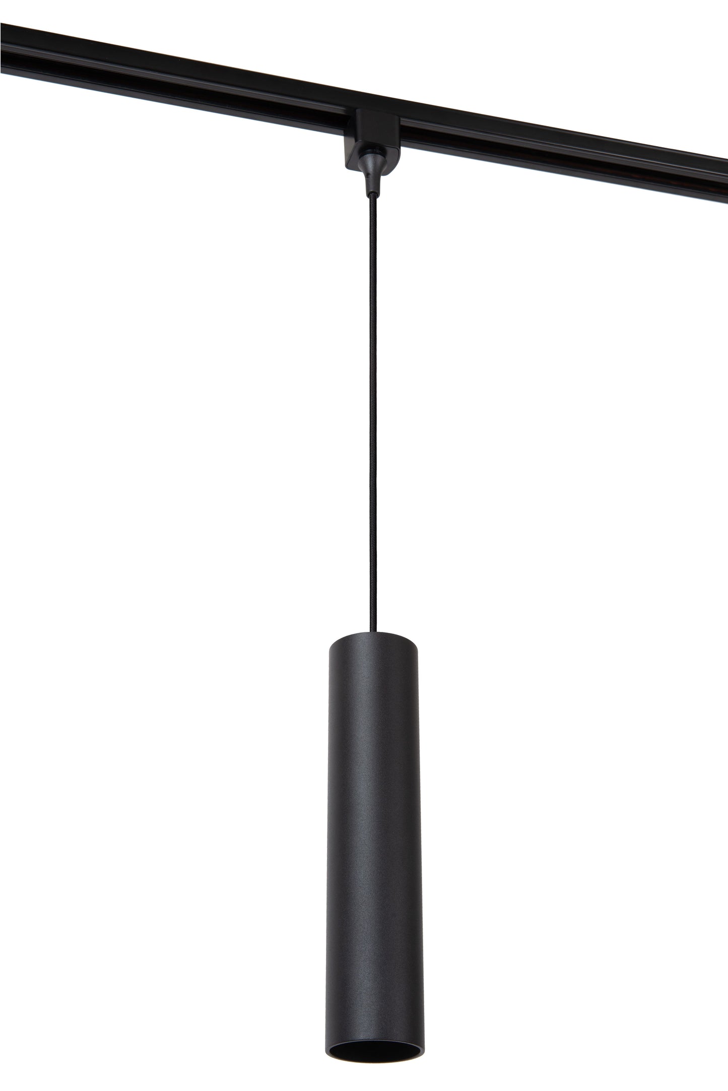 Lucide TRACK FLORIS pendant - 1-circuit Track lighting system - 1xGU10 - Black (Extension)