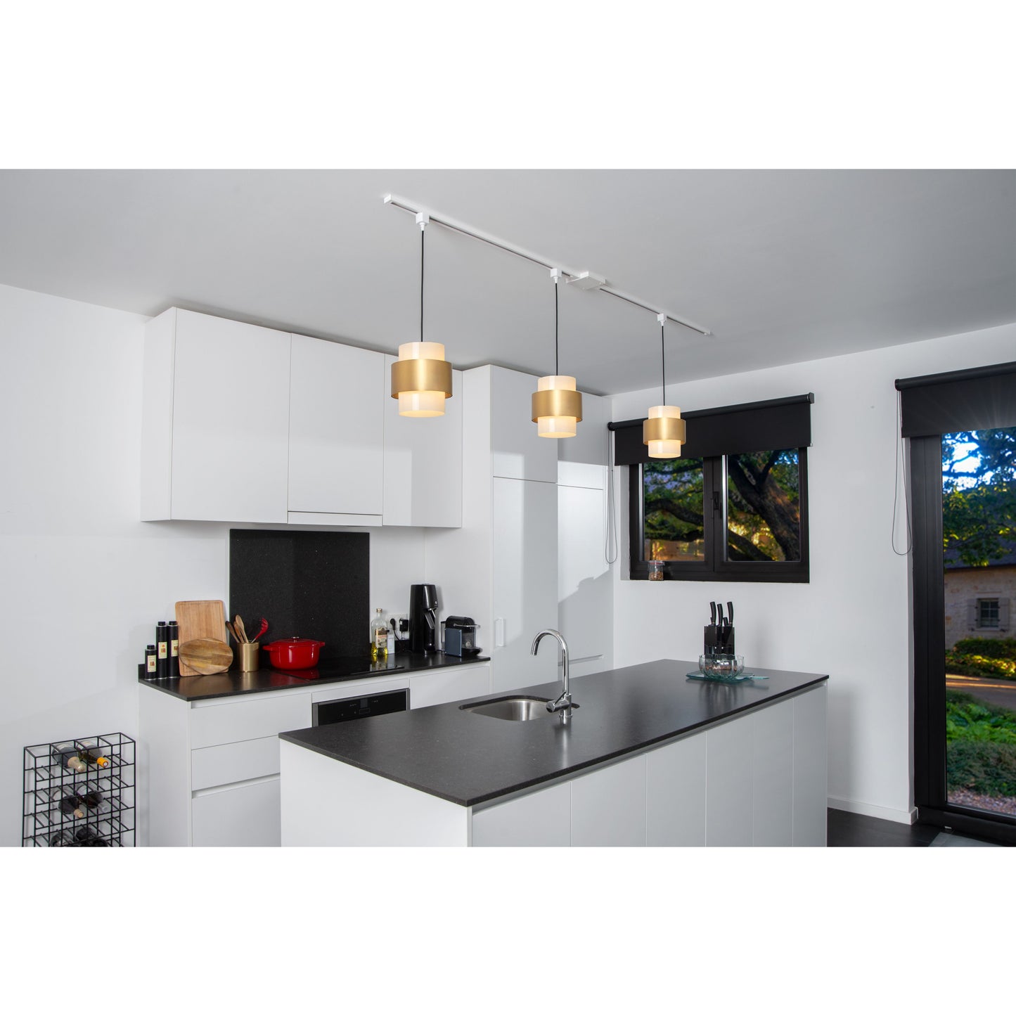 Lucide TRACK Pendant adapter - 1-circuit Track lighting system - White (Extension)
