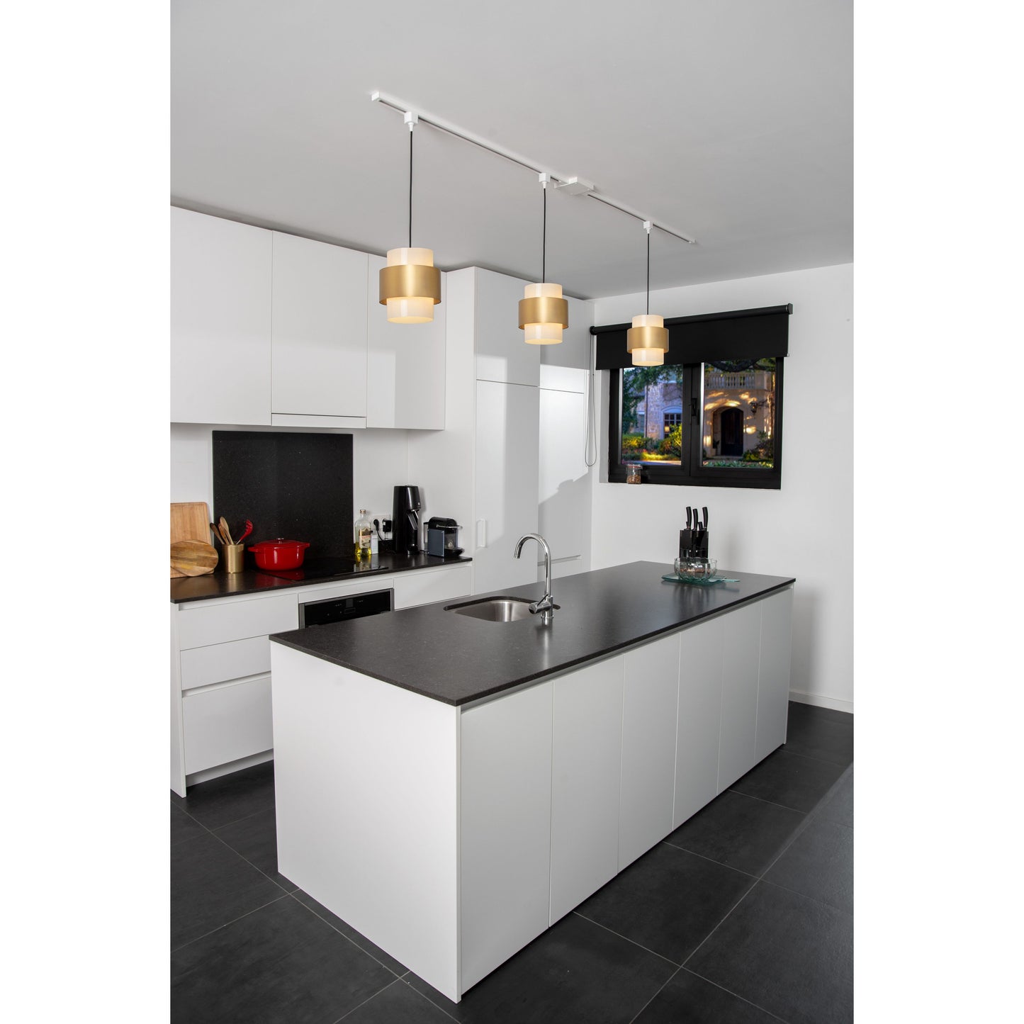 Lucide TRACK Pendant adapter - 1-circuit Track lighting system - White (Extension)