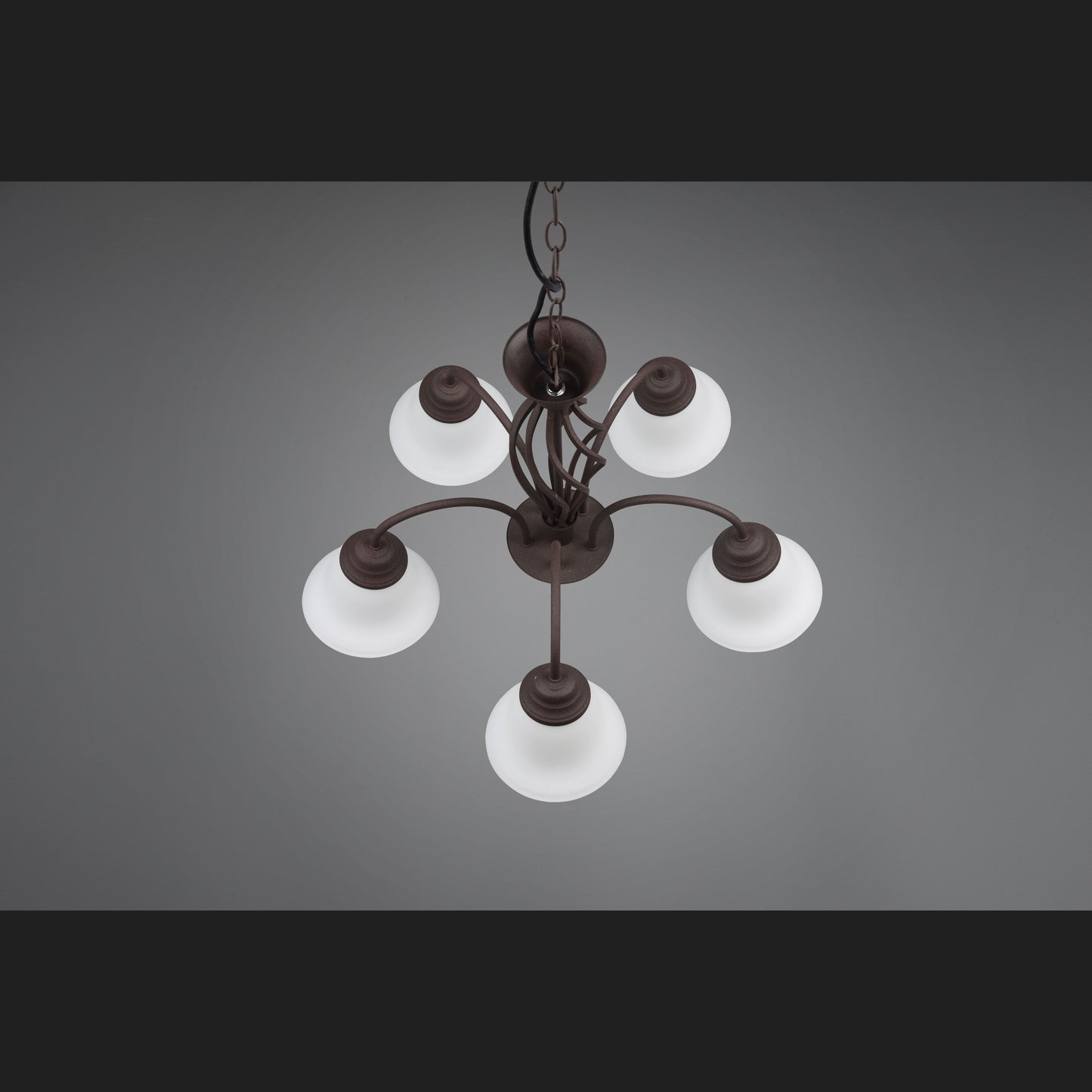 Rustica  - Chandelier - White - Trio