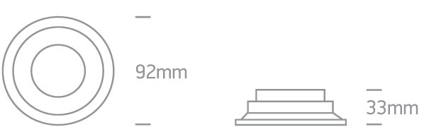 The IP65 Dark Light Range