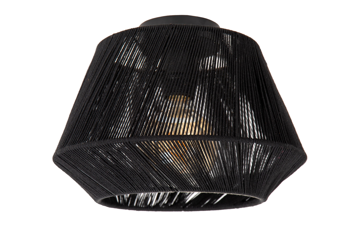 Lucide JESSICA - Flush ceiling light - 1xE27 - Black