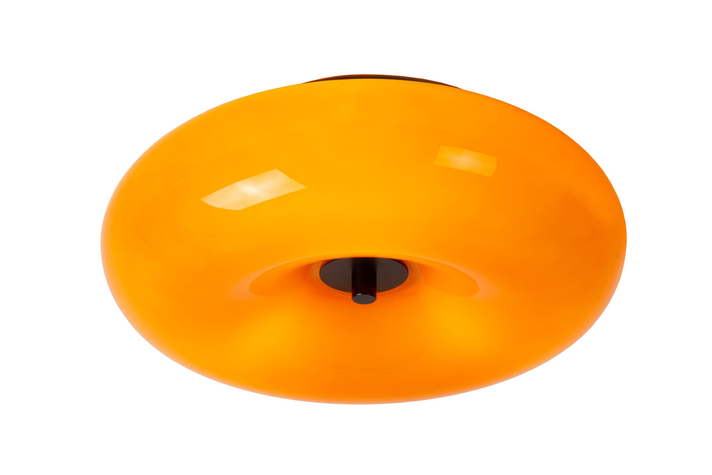 Lucide SENTINO - Flush ceiling light - Ø 30 cm - 3xG9 - Orange