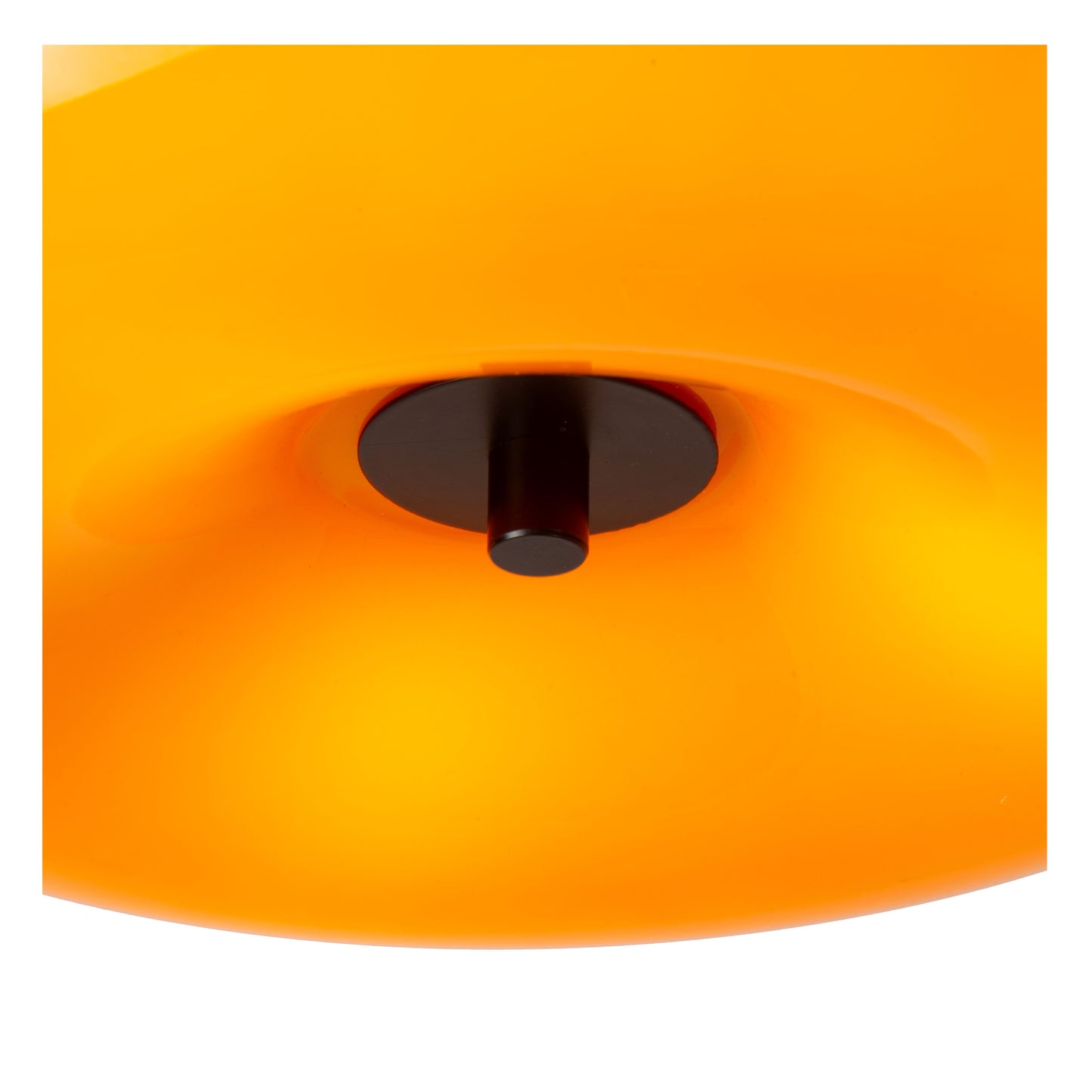 Lucide SENTINO - Flush ceiling light - Ø 30 cm - 3xG9 - Orange