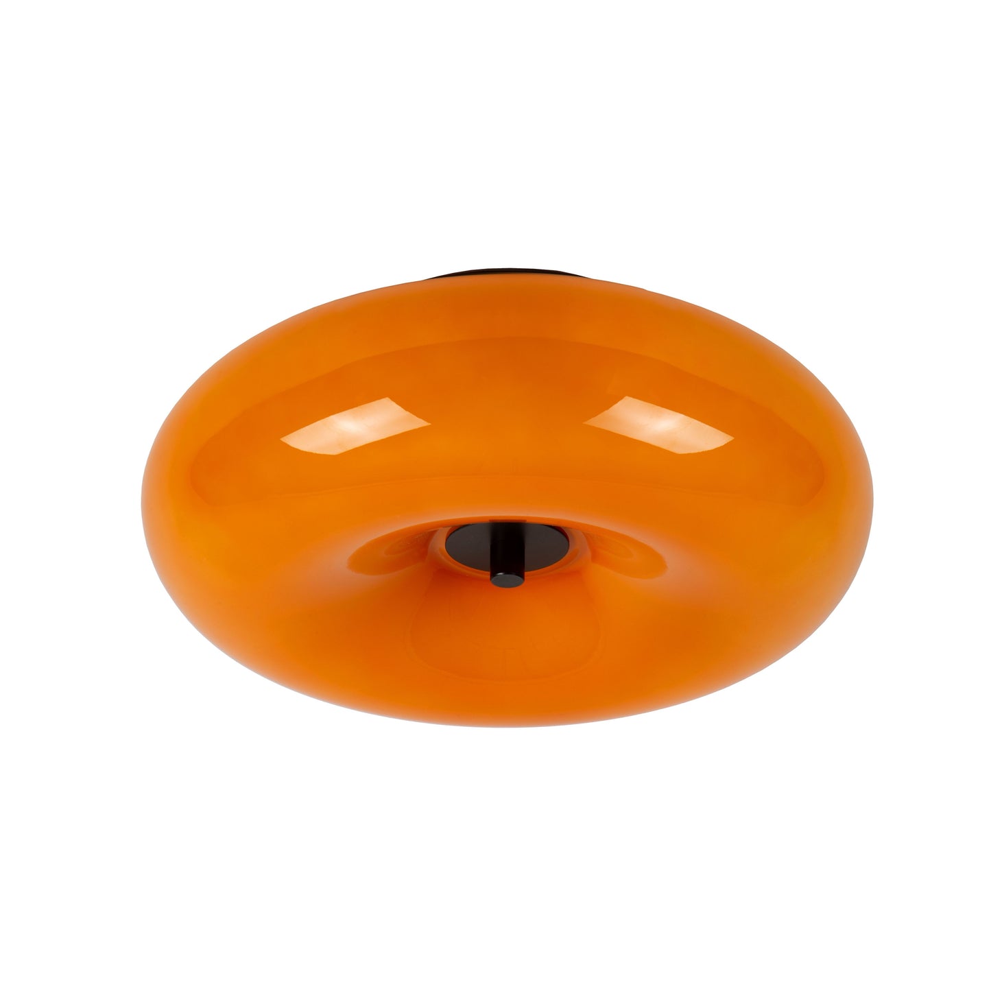 Lucide SENTINO - Flush ceiling light - Ø 30 cm - 3xG9 - Orange