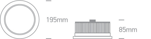 Architectural Downlights Die cast