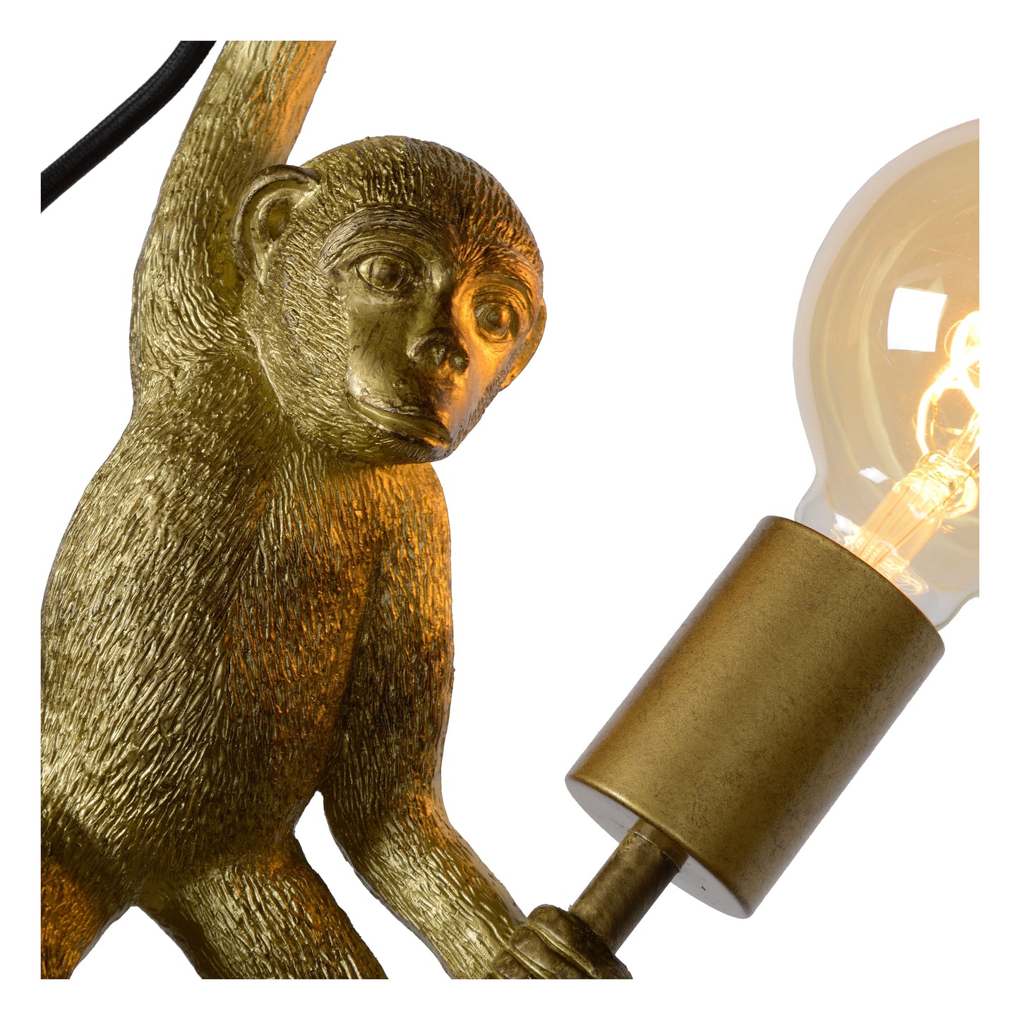 Lucide EXTRAVAGANZA CHIMP - Wall light - 1xE27 - Black