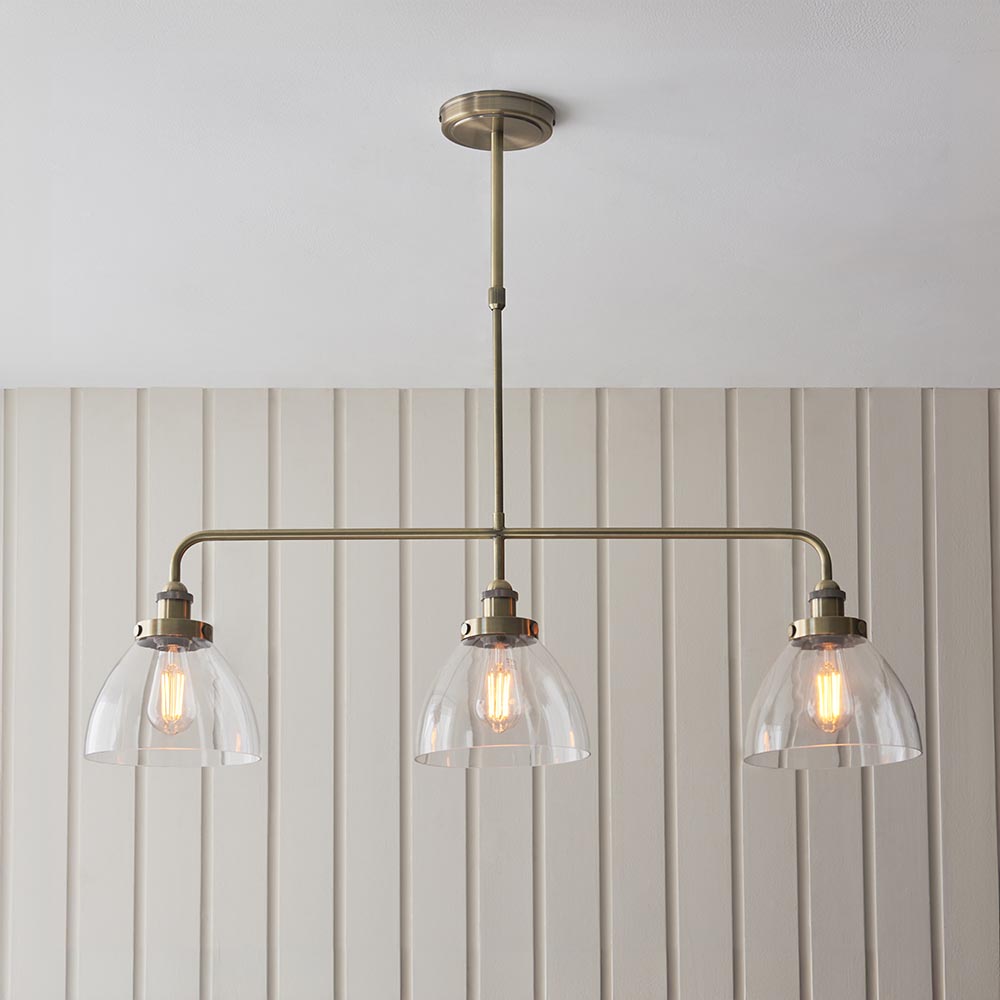 Hansen 3lt Linear Pendant