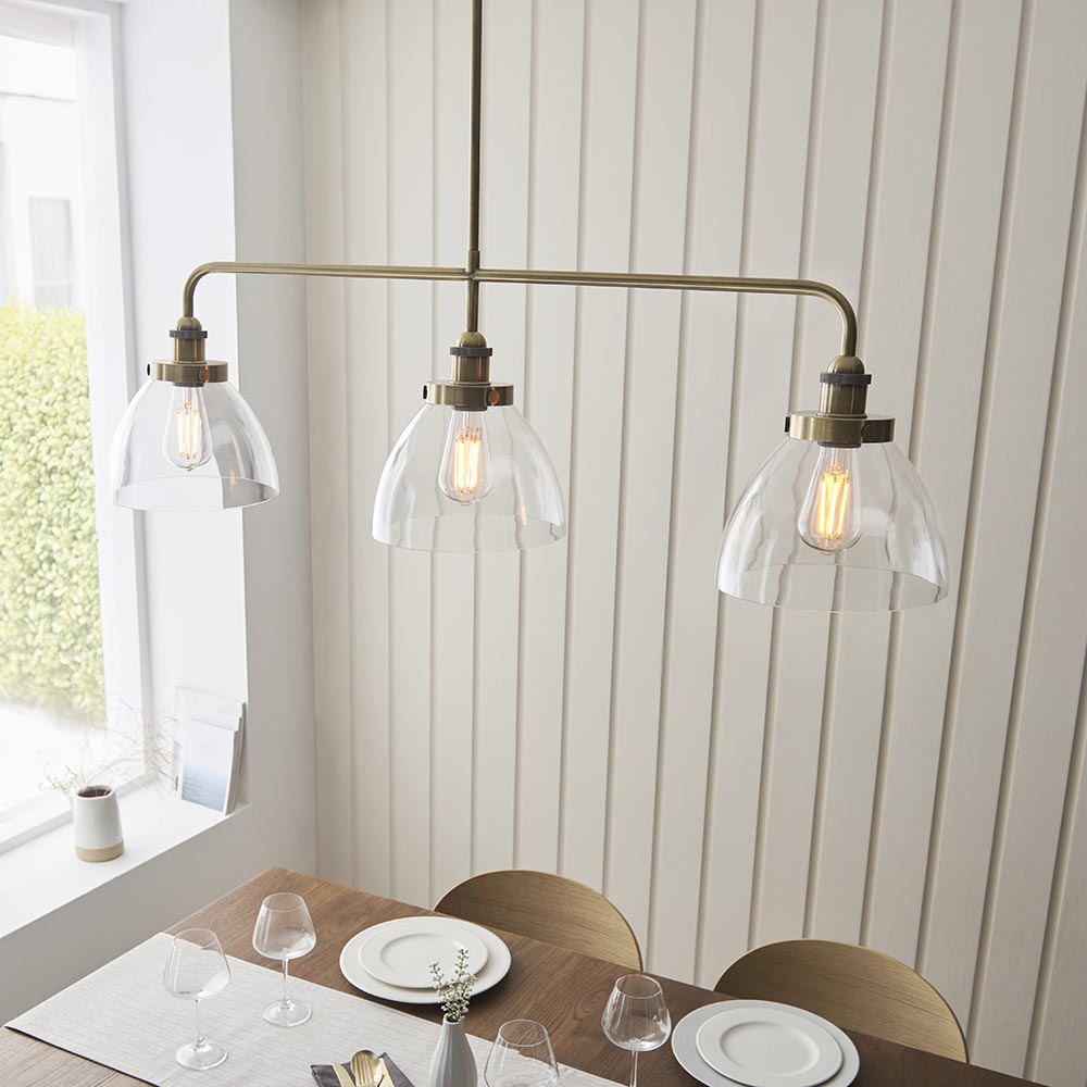 Hansen 3lt Linear Pendant
