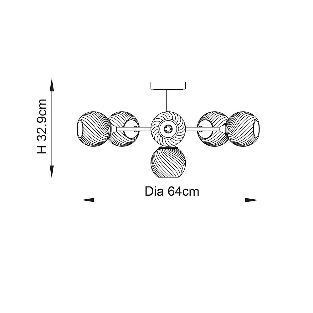 Allegra 6lt Semi Flush