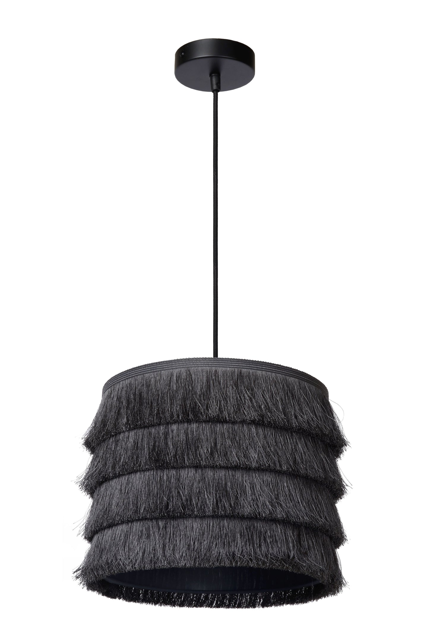 Lucide EXTRAVAGANZA TOGO - Pendant light - Ø 25 cm - 1xE27 - Grey