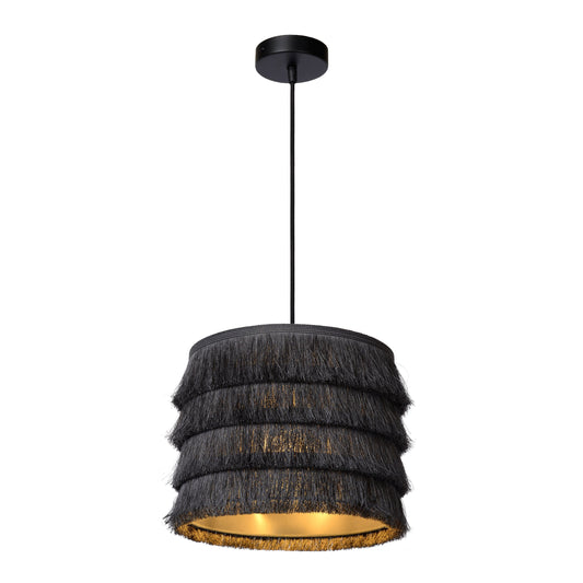 Lucide EXTRAVAGANZA TOGO - Pendant light - Ø 25 cm - 1xE27 - Grey