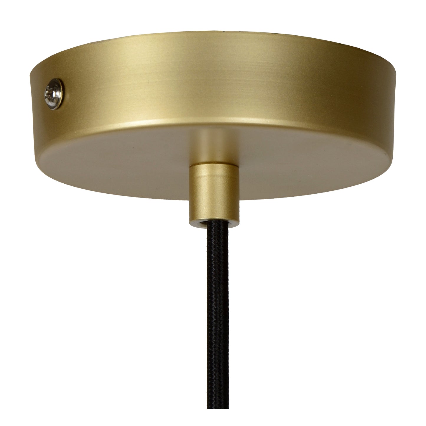 Lucide COOPER - Pendant light - Ø 30 cm - 1xE27 - Matt Gold / Brass