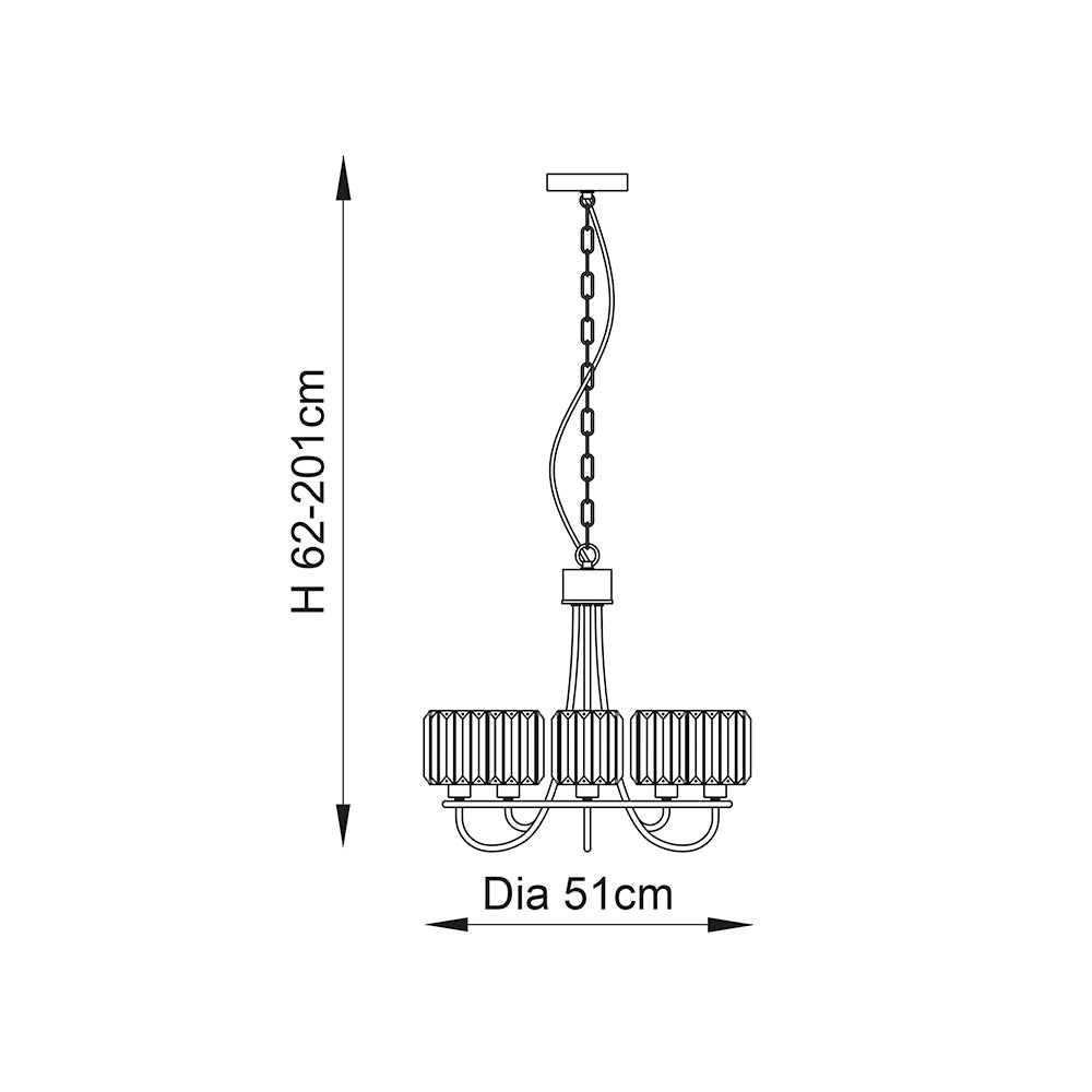 Berenice 5lt Pendant