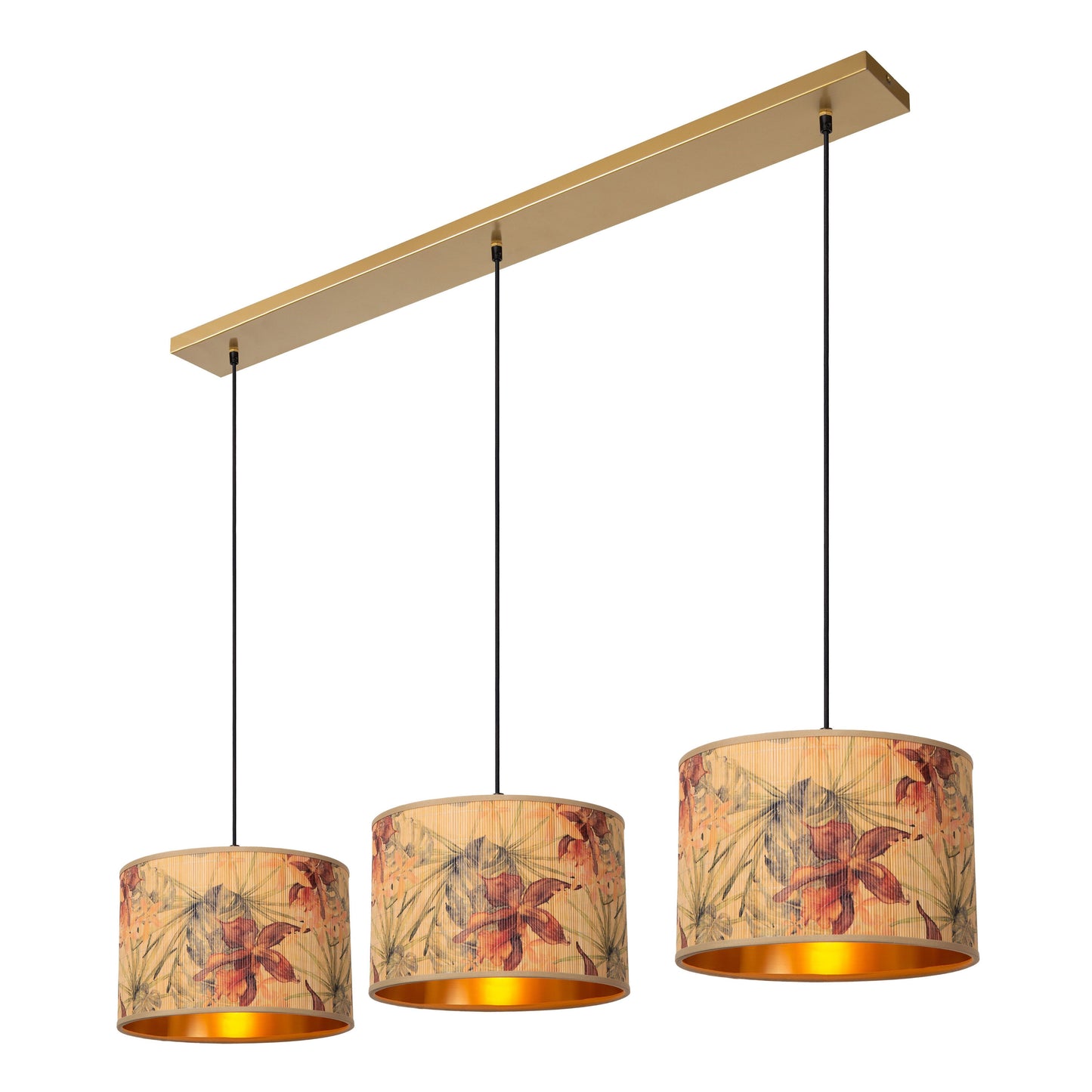 Lucide TANSELLE - Pendant light - 3xE27 - Multicolor