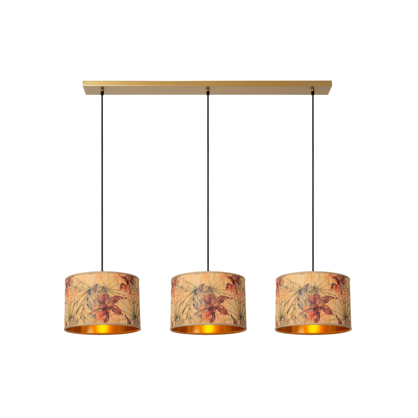 Lucide TANSELLE - Pendant light - 3xE27 - Multicolor