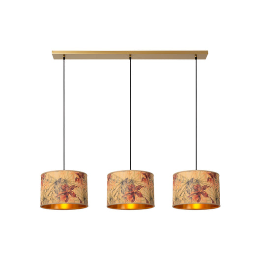 Lucide TANSELLE - Pendant light - 3xE27 - Multicolor