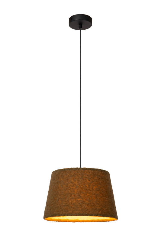 Lucide WOOLLY - Pendant light - Ø 28 cm - 1xE27 - Green